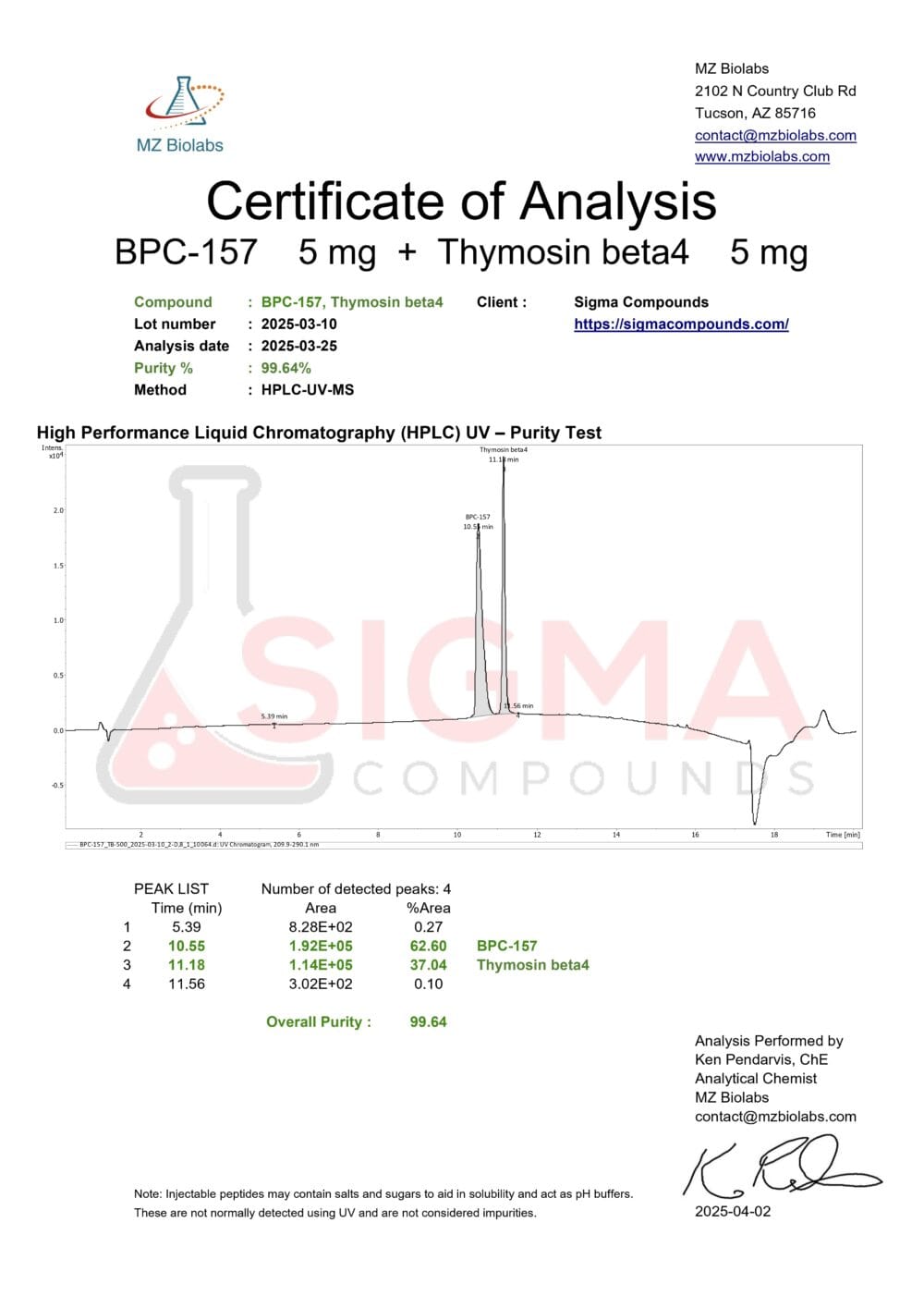 TB-500 + BPC-157 (5/5 MG) - Image 5